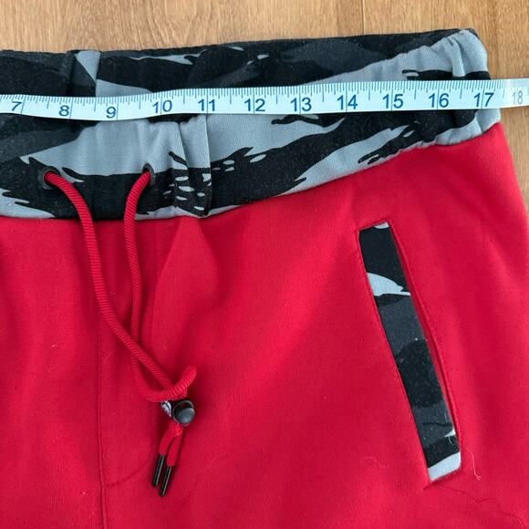 Ecko Unltd Joggers Vintage Red Camo Joggers Y2K Skate 90s City Hip Hop Retro - Picture 11 of 12